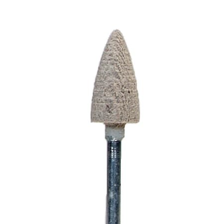 Norton Co Mounted Point 3/8x3/41/8 SHK B52 A120-HBF3 Cotton Fiber Mounted Point 614636-20242